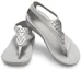 Shop (Women) Crocs Flip-Flops 'Grey Comfort' 205600-00N