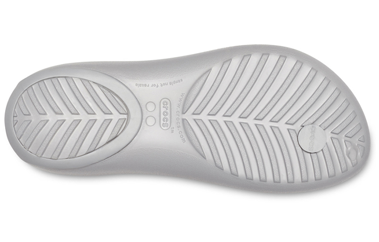 Sizing (Women) Crocs Flip-Flops 'Grey Comfort' 205600-00N