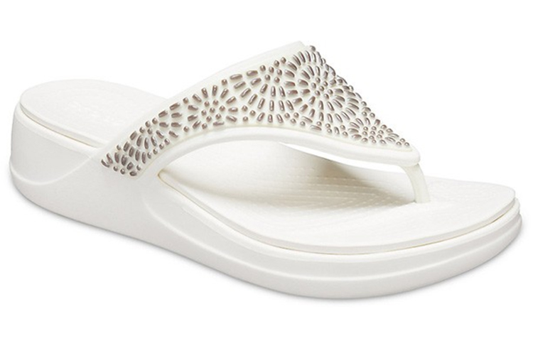 Lookbook (Women) Crocs Flip-Flops 'White' 206343-174