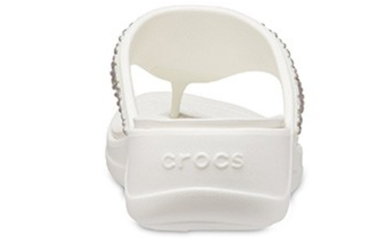 Shop (Women) Crocs Flip-Flops 'White' 206343-174