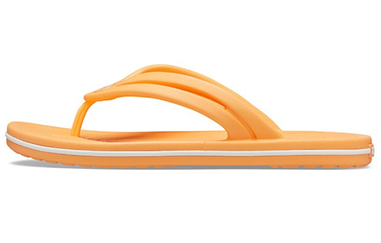 (Women) Crocs Flip-Flops Orange 206100-801