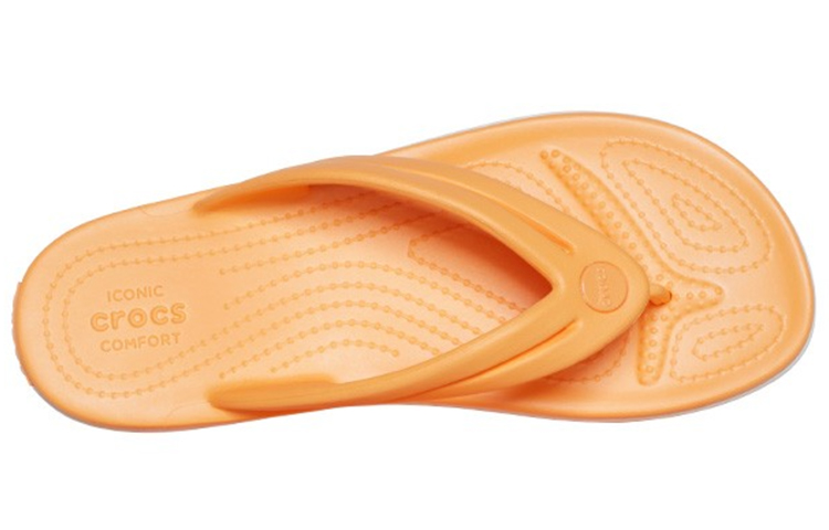 Shop (Women) Crocs Flip-Flops Orange 206100-801