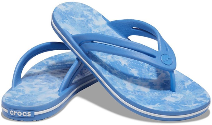 (W) Crocs Selipar Jepun 'Biru' 207316-4SN Shop (W) Crocs Selipar Jepun 'Biru' 207316-4SN