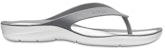 (Women) Crocs Flip Flop 'Silver Grey' 204974-06X
