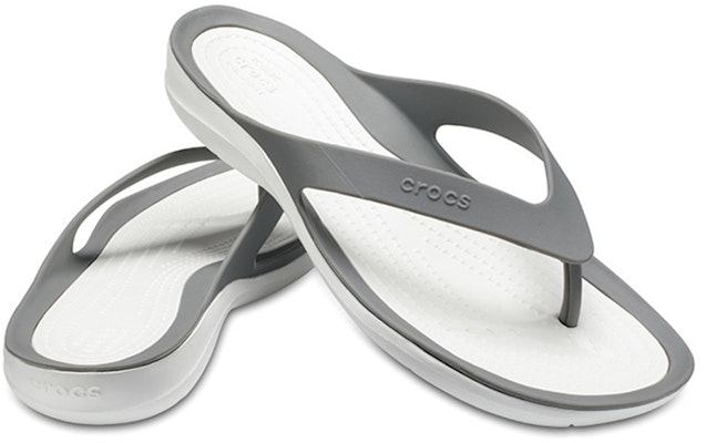 (W) Crocs Jepit 'Abu-abu Silver' 204974-06X Shop (W) Crocs Jepit 'Abu-abu Silver' 204974-06X