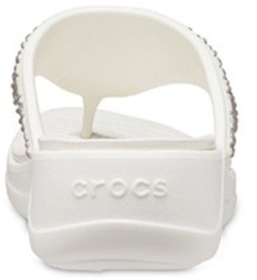 (Women) Crocs Flip-Flops 'White' 206343-174 Shop (Women) Crocs Flip-Flops 'White' 206343-174