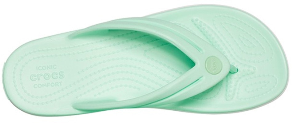 (Women) Crocs Flip-Flops Mint Green 206100-3TI Shop (Women) Crocs Flip-Flops Mint Green 206100-3TI