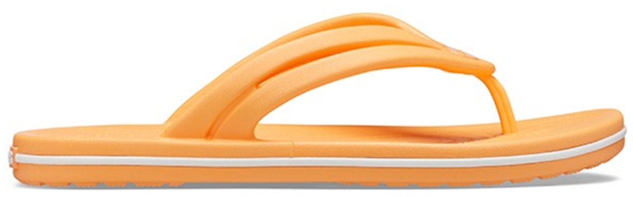 (Women) Crocs Flip-Flops Orange 206100-801 Order (Women) Crocs Flip-Flops Orange 206100-801