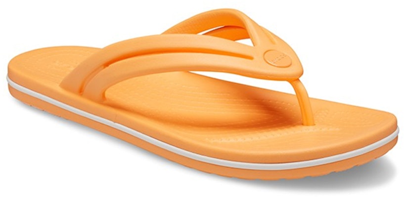 (Women) Crocs Flip-Flops Orange 206100-801 Lookbook (Women) Crocs Flip-Flops Orange 206100-801