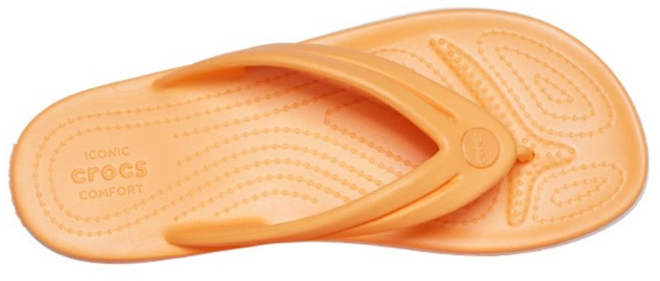 (Women) Crocs Flip-Flops Orange 206100-801 Shop (Women) Crocs Flip-Flops Orange 206100-801