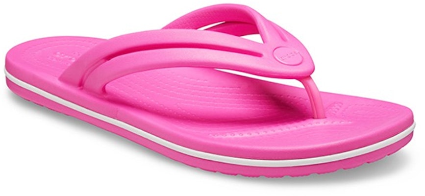 (Women) Crocs Flip-Flops Pink 206100-6QQ Order (Women) Crocs Flip-Flops Pink 206100-6QQ