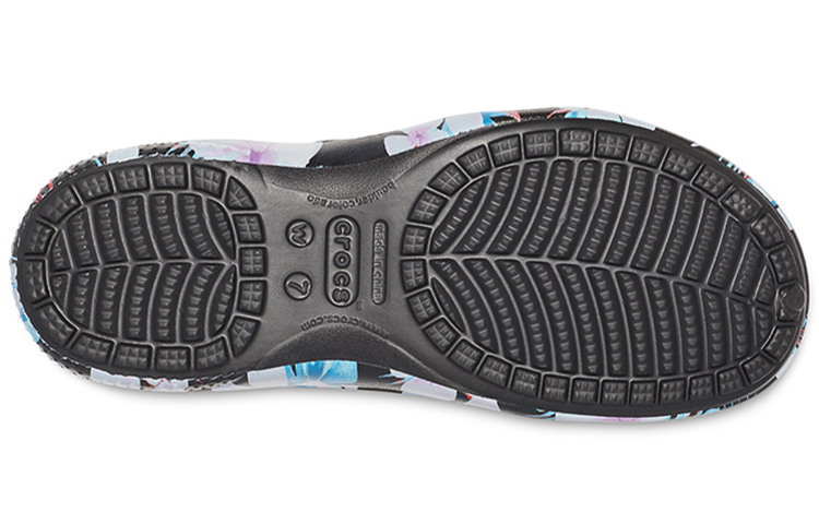 Sizing (W) Crocs Freesail ''Imprimé Floral Noir'' 205634-98F