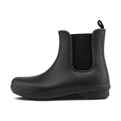(W) Crocs Freesail Chelsea Boots 'Black'