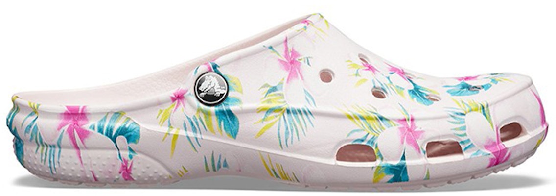 (W) クロックス フリーセイル クロッグ 「フローラルホワイト」 205634-97Z Order (W) クロックス フリーセイル クロッグ 「フローラルホワイト」 205634-97Z