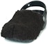 Shop (W) Crocs Fuzz Mania Clog 'Hitam' 206625-001