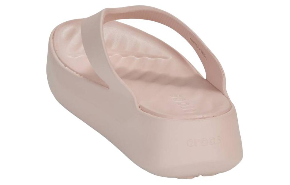 Lookbook (W) Crocs Getaway Platform Slides 'Merah Jambu' 209410-6UR