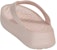 (W) Crocs Getaway Platform Slides 'Merah Jambu' 209410-6UR