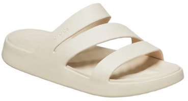 (W) Sandal Crocs Getaway Strappy 'Krim Putih' 209587-160 Lookbook (W) Sandal Crocs Getaway Strappy 'Krim Putih' 209587-160