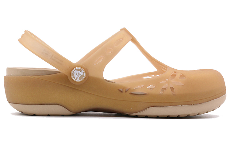 Order (W) Crocs 金色凉鞋 204939-277
