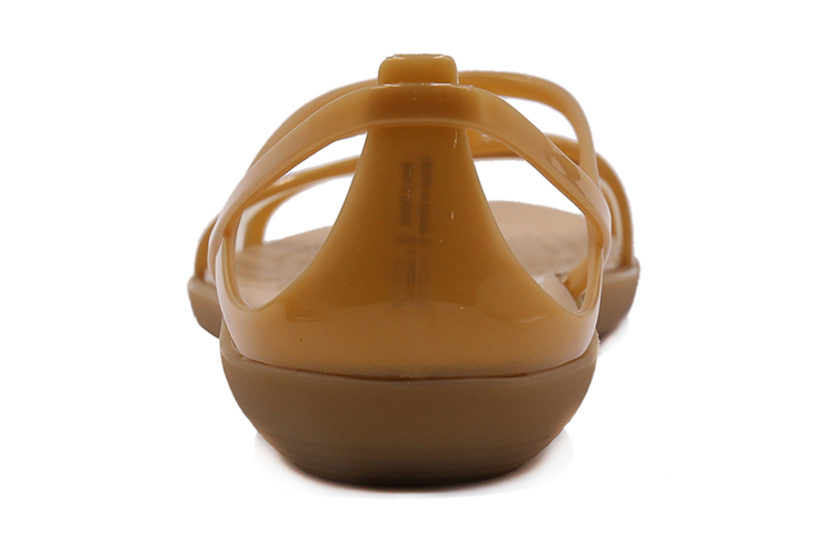 Lookbook (W) Sandal Crocs Warna Emas 'Gold' 202465-276