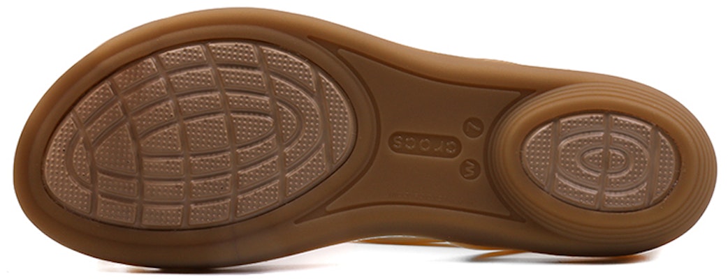 (Women) Crocs Gold Color Sandals 'Gold' 202465-276 Shop (Women) Crocs Gold Color Sandals 'Gold' 202465-276