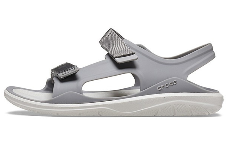 (Women) Crocs Gray Sandals 206527-06J