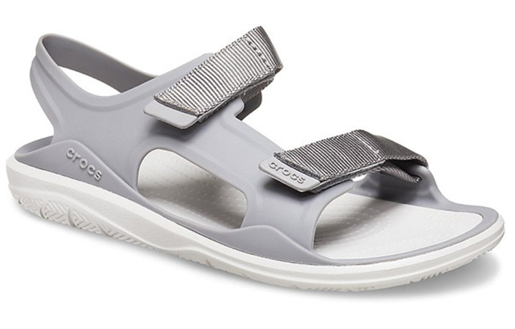 Order (W) Crocs 灰色凉鞋 206527-06J