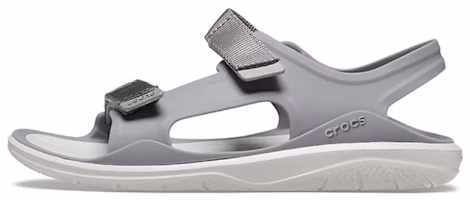 (Women) Crocs Gray Sandals 206527-06J (Women) Crocs Gray Sandals 206527-06J