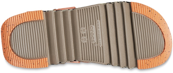 (W) Crocs Hiker Xscape Animal Sandals 'Leopard Belang Khaki' 208611-2BY 3