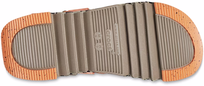 (W) Crocs Hiker Xscape Animal Sandals 'Leopard Belang Khaki' 208611-2BY 4