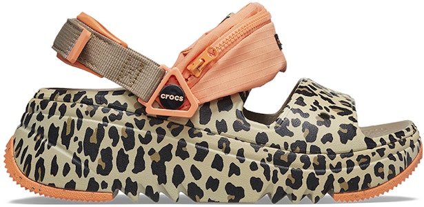 (W) Crocs Hiker Xscape Animal Sandals 'Leopard Belang Khaki' 208611-2BY Lookbook (W) Crocs Hiker Xscape Animal Sandals 'Leopard Belang Khaki' 208611-2BY