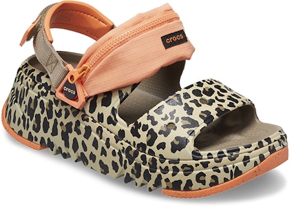 (W) Crocs Hiker Xscape Animal Sandals 'Leopard Belang Khaki' 208611-2BY Purchase (W) Crocs Hiker Xscape Animal Sandals 'Leopard Belang Khaki' 208611-2BY