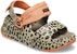 (W) Crocs Hiker Xscape Animal Sandals 'Leopard Belang Khaki' 208611-2BY