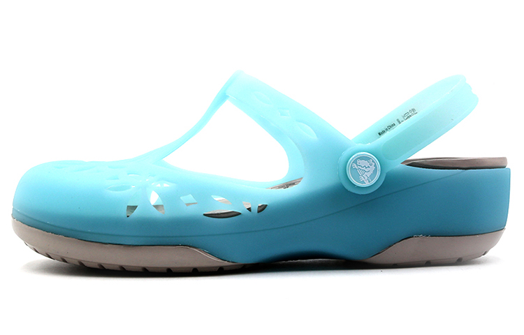 (Women) Crocs ice blue Sandals 'Blue Gold' 204939-4CW