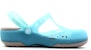 (W) Crocs Sandal Biru Ais 'Blue Gold' 204939-4CW