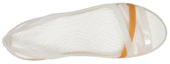 Shop (Women) Crocs II Flat White Orange Sandals 204912-12U