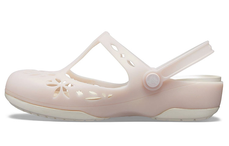 (Women) Crocs Isabella Block Sandal 'Nude Pink' 204939-6PM