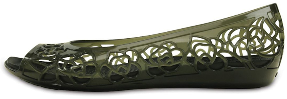 (Women) Crocs Isabella Cutout Sandal 'Green' 203285-001 Buy (Women) Crocs Isabella Cutout Sandal 'Green' 203285-001