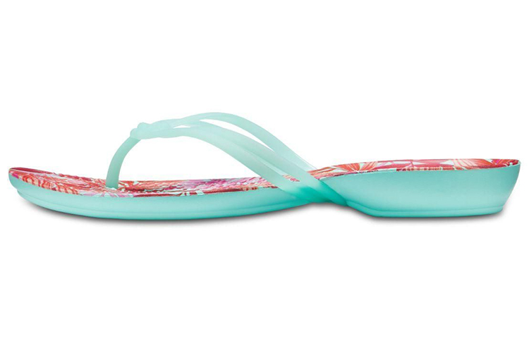 (Women) Crocs Isabella Flip-Flop 'Red Blue' 204196-31O