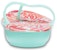 (W) Crocs Isabella Selipar Jepun 'Merah Biru' 204196-31O