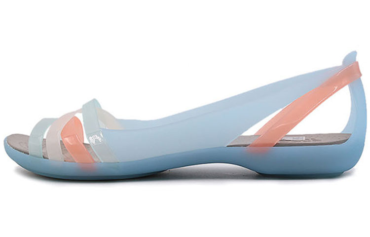(Women) Crocs Isabella II Flat Sandal 'Blue Orange' 204912-4CW