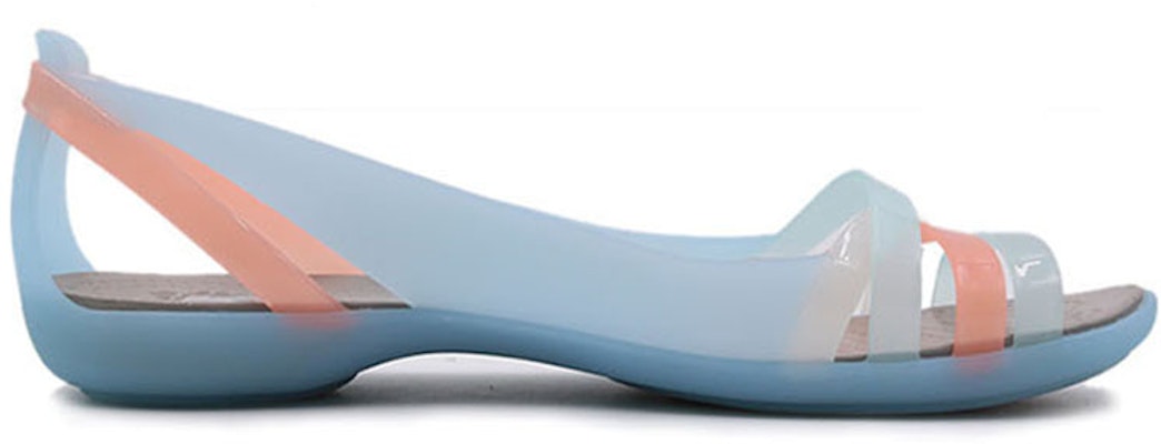 (W) Sandal Wanita Crocs Isabella II 'Biru Oranye' 204912-4CW Order (W) Sandal Wanita Crocs Isabella II 'Biru Oranye' 204912-4CW