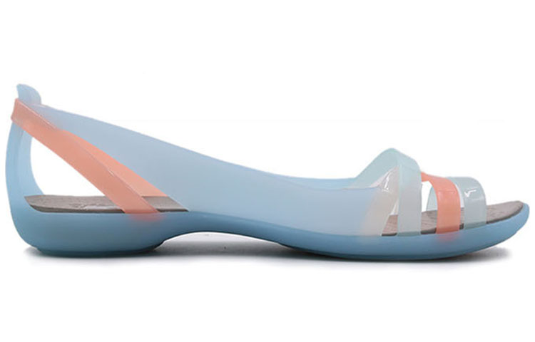 Order (Women) Crocs Isabella II Flat Sandal 'Blue Orange' 204912-4CW
