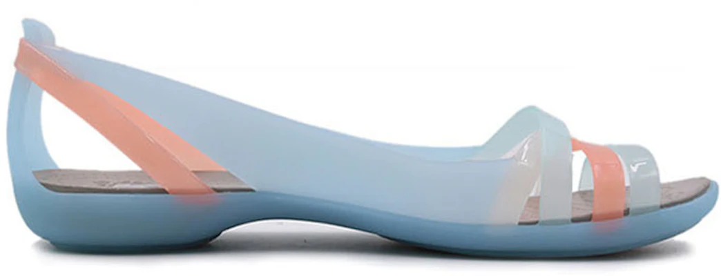 (Women) Crocs Isabella II Flat Sandal 'Blue Orange' 204912-4CW Order (Women) Crocs Isabella II Flat Sandal 'Blue Orange' 204912-4CW