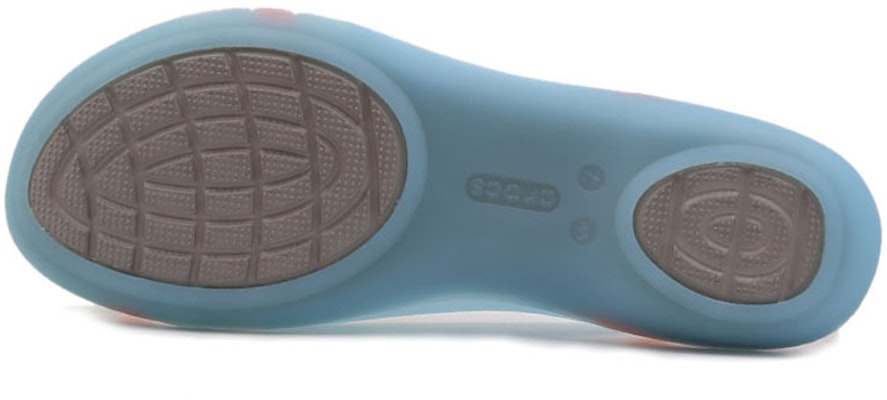 (W) Sandal Wanita Crocs Isabella II 'Biru Oranye' 204912-4CW Purchase (W) Sandal Wanita Crocs Isabella II 'Biru Oranye' 204912-4CW