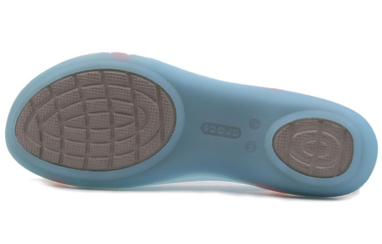 Purchase (Women) Crocs Isabella II Flat Sandal 'Blue Orange' 204912-4CW