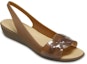 Lookbook (W) Crocs Isabella Slingback 'Coklat' 204774-81D