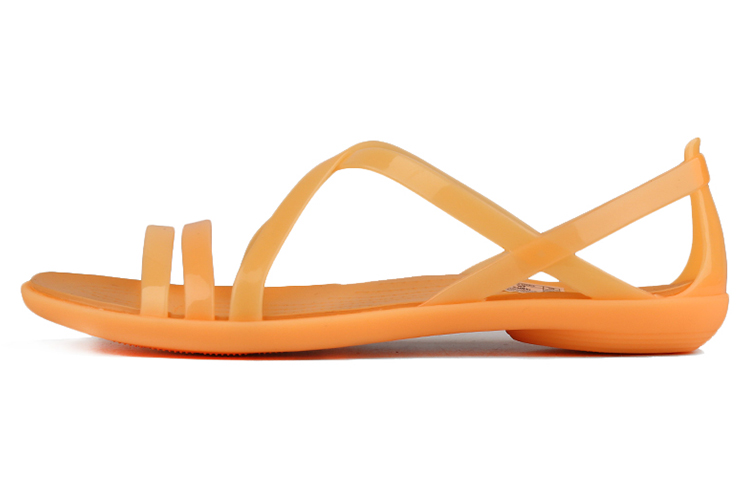 (Women) Crocs Isabella Strappy Sandal 'Cantaloupe' 204915-801