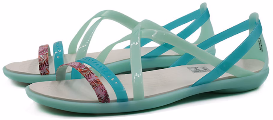 (W) Sandalias Crocs Isabella Strappy 'Ice Green' 205150-35I Lookbook (W) Sandalias Crocs Isabella Strappy 'Ice Green' 205150-35I