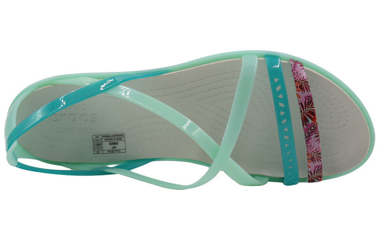 Shop (W) Crocs Isabella 条带凉鞋 'Ice Green' 205150-35I